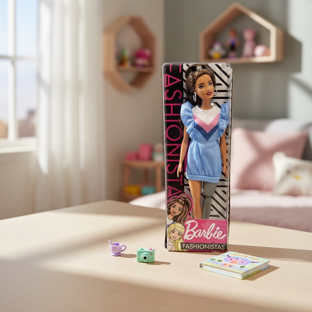 2018 Fashionistas Barbie 121 One Leg Doll NRFB